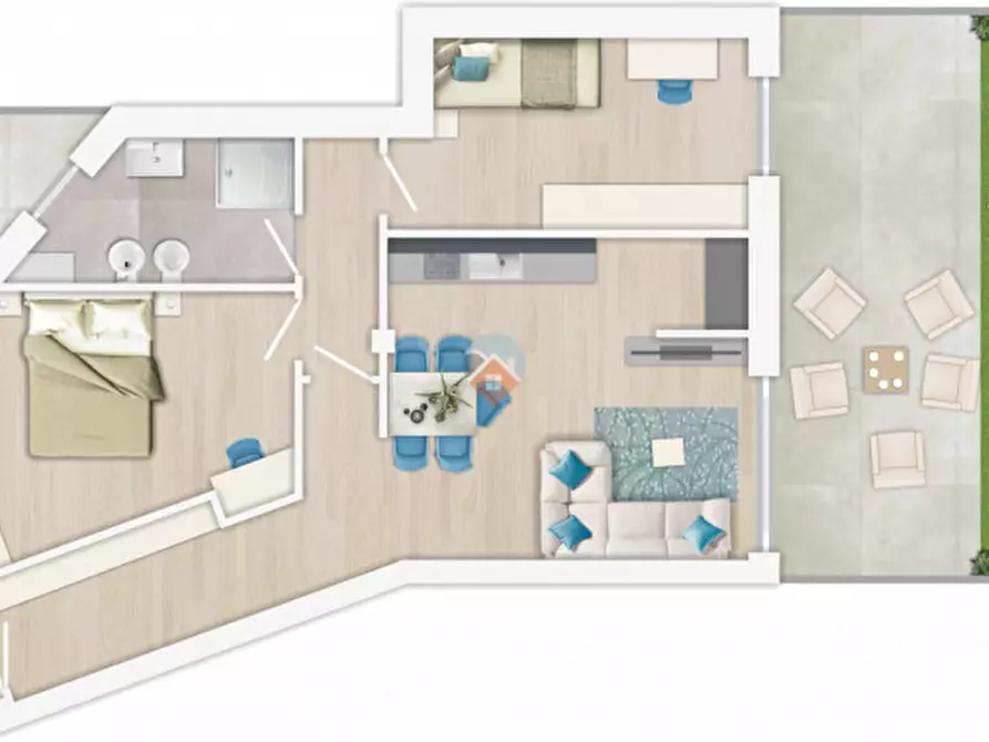 Immagine 5 di Appartamento in vendita  in Via 4 Novembre a Ala