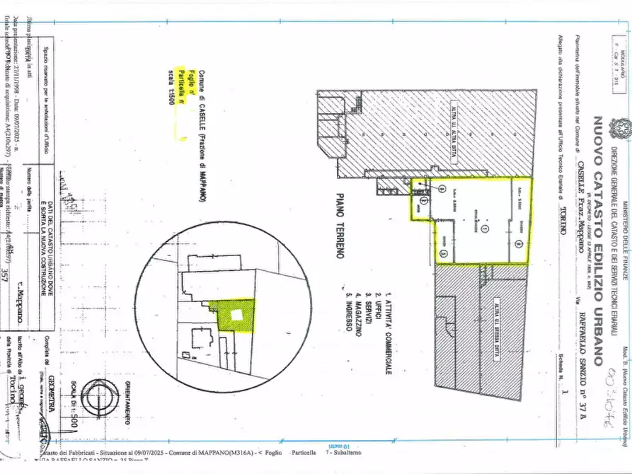 Immagine 4 di Capannone industriale in vendita  in Via Raffaello Sanzio, 35 a Mappano