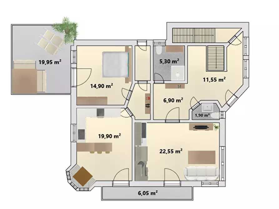 Immagine 22 di Casa indipendente in vendita  in Heppenheimer Straße - Via Heppenheim a Caldaro Sulla Strada Del Vino .Kaltern An De.