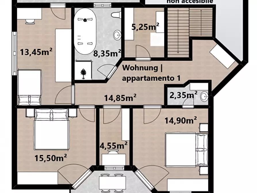 Immagine 24 di Casa indipendente in vendita  in Heppenheimer Straße - Via Heppenheim a Caldaro Sulla Strada Del Vino .Kaltern An De.