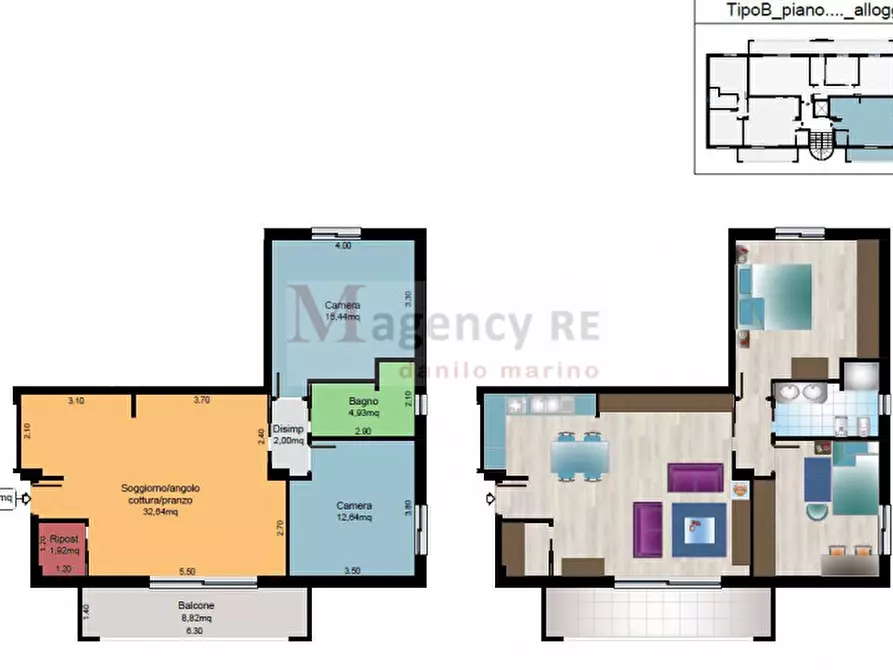 Immagine 12 di Appartamento in vendita  in Via Provinciale Spirito Santo 33 a Reggio Di Calabria