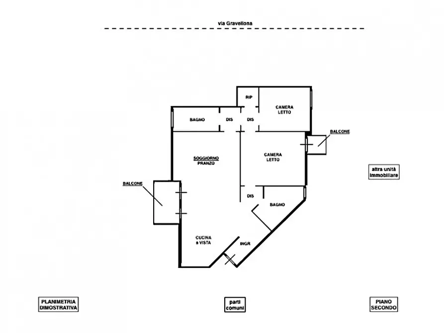 Immagine 43 di Appartamento in vendita  in via Gravellona n° 32 a Vigevano