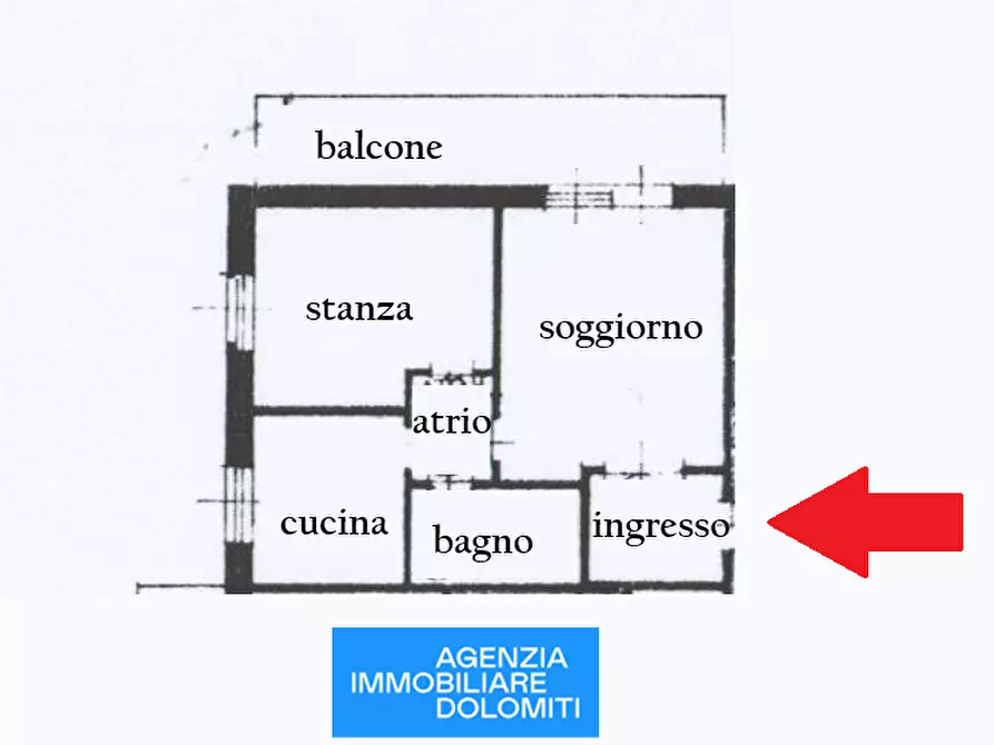 Immagine 8 di Appartamento in vendita  a Ronzone