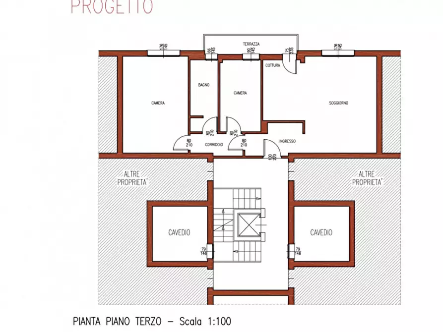 Immagine 18 di Appartamento in vendita  in Via Giovanni Verga a Treviso