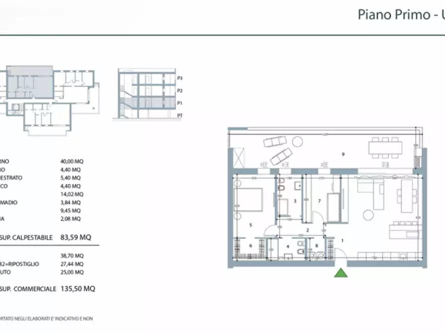 Immagine 11 di Appartamento in vendita  in VIA DEGLI SCAVI a Montegrotto Terme