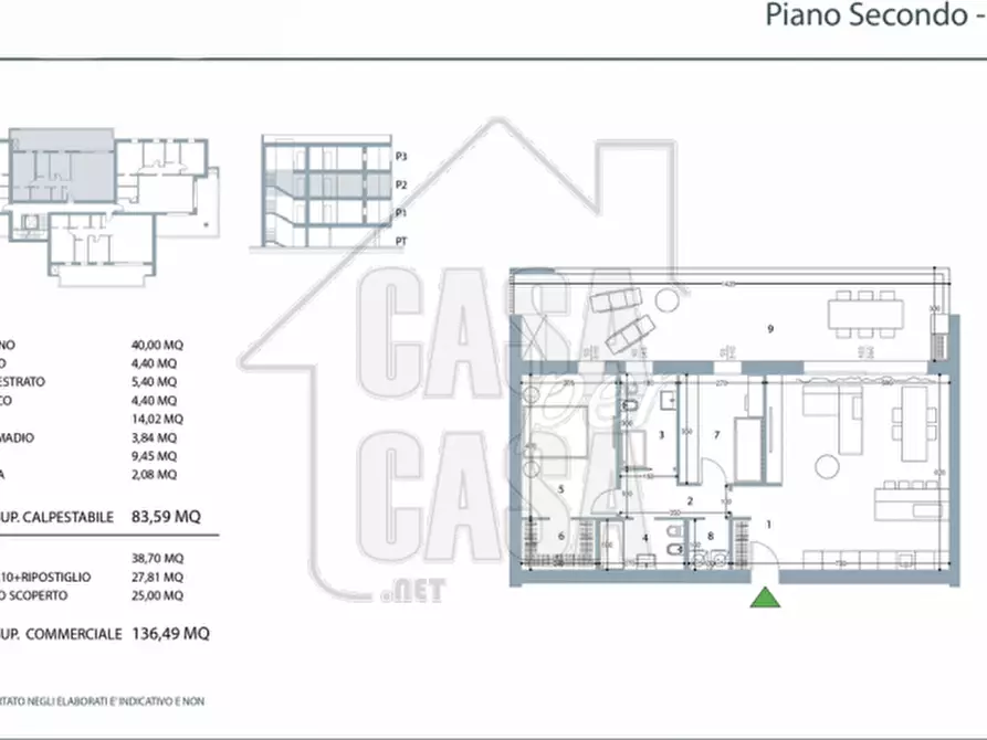Immagine 10 di Appartamento in vendita  in Via degli Scavi a Montegrotto Terme