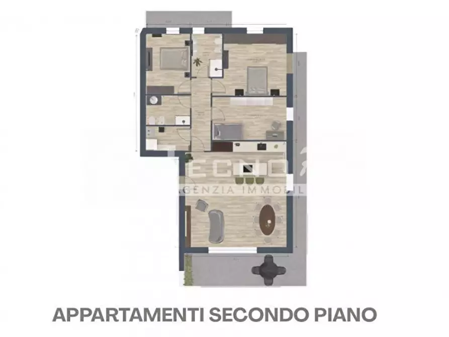 Immagine 8 di Attico in vendita  in Via Antoniana campodarsego a Campodarsego