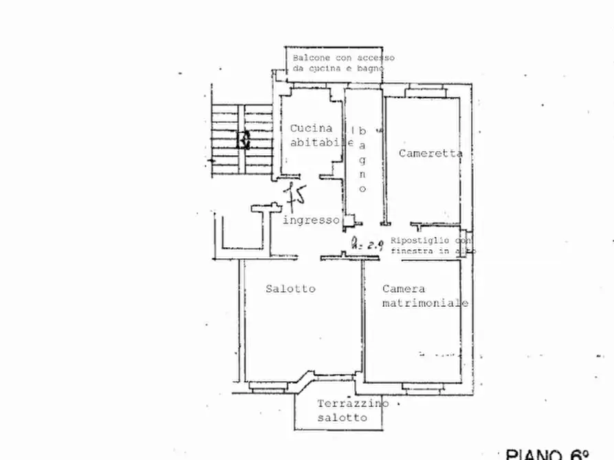 Immagine 30 di Appartamento in affitto  in Via Oreste Salomone, 91 a Milano