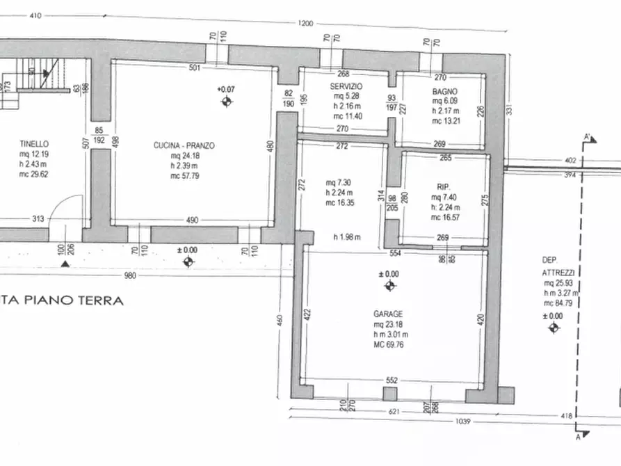 Immagine 59 di Rustico / casale in vendita  in via dietro cero a Baone