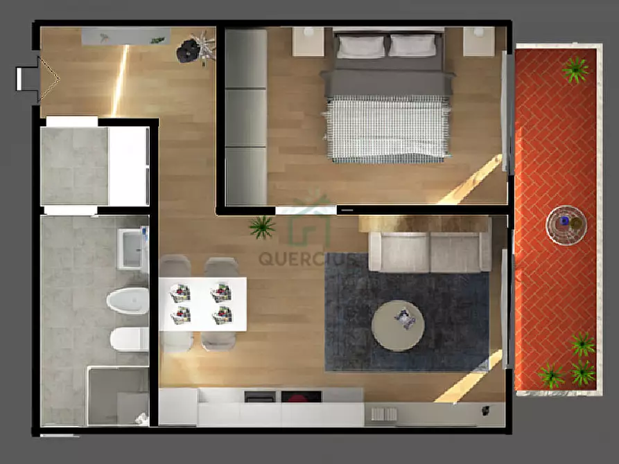 Immagine 8 di Appartamento in vendita  in Via Alessandro VIII a Bardolino