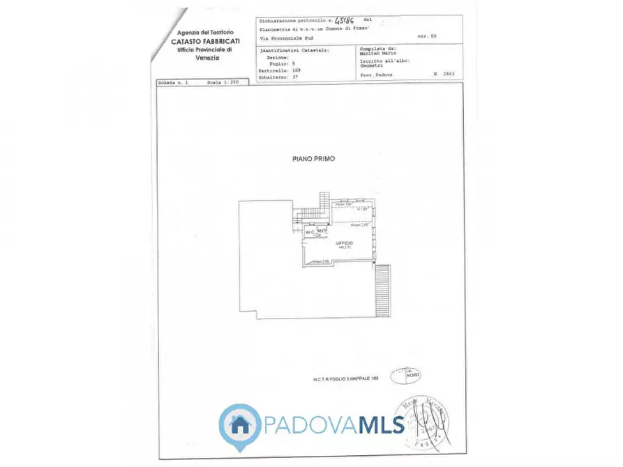 Immagine 8 di Ufficio in vendita  in via provinciale sud a Fosso'