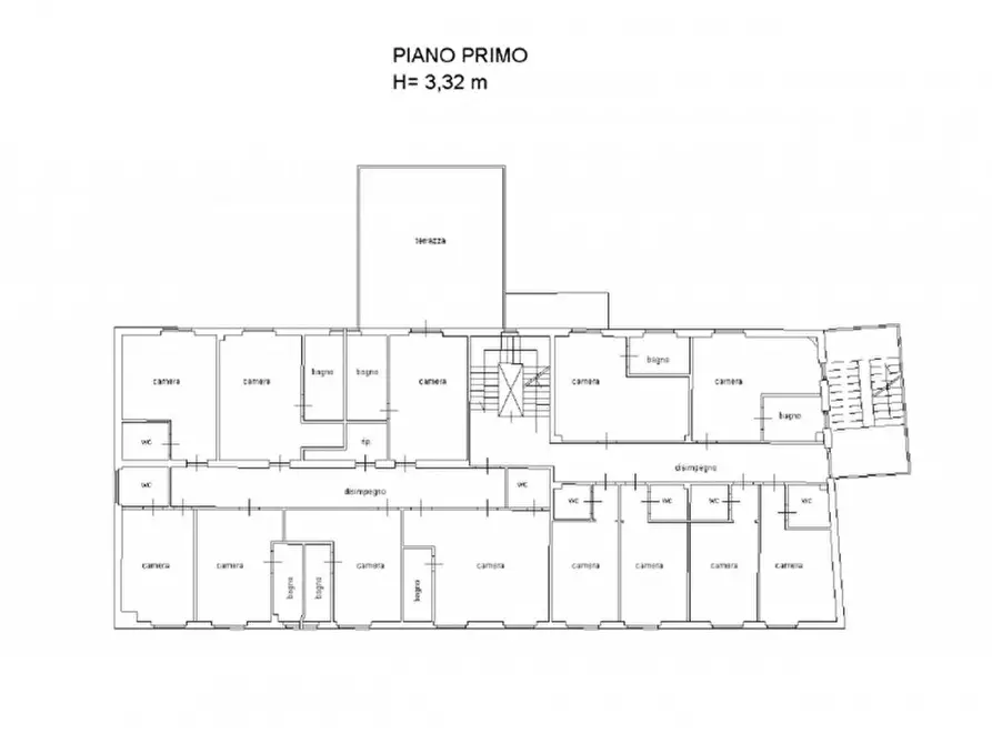 Immagine 18 di Hotel in vendita  in Lungarno Don Minzoni, 38, 52027 San Giovanni Valdarno AR, Italia a San Giovanni Valdarno