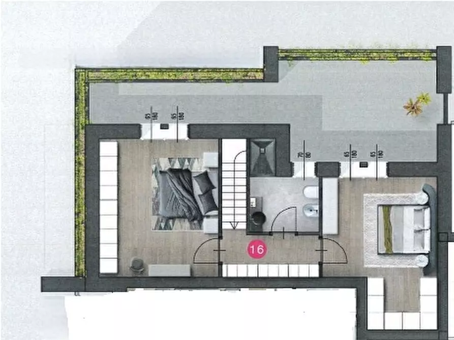 Immagine 20 di Appartamento in vendita  in Via Paullo a Parma