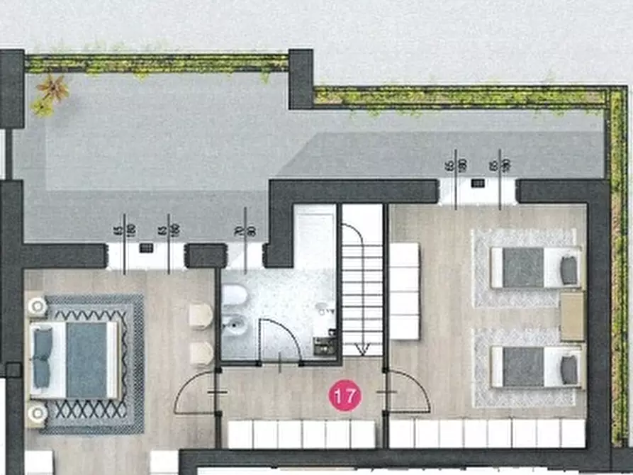 Immagine 20 di Appartamento in vendita  in Via Paullo a Parma