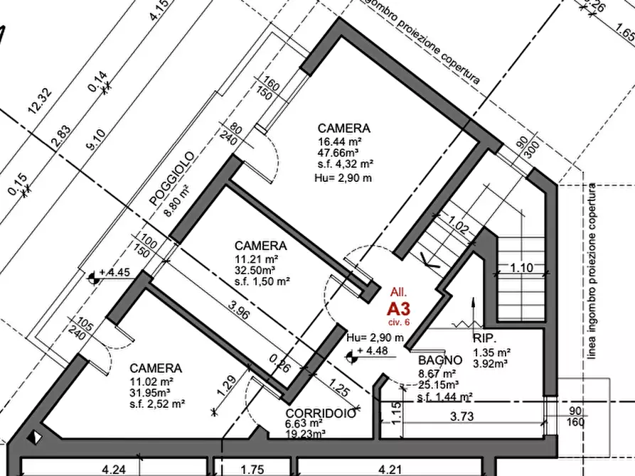 Immagine 21 di Appartamento in vendita  in Via Giacomo Ciamician a Padova