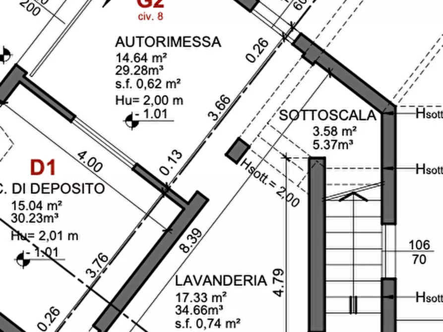 Immagine 23 di Appartamento in vendita  in Via Giacomo Ciamician a Padova