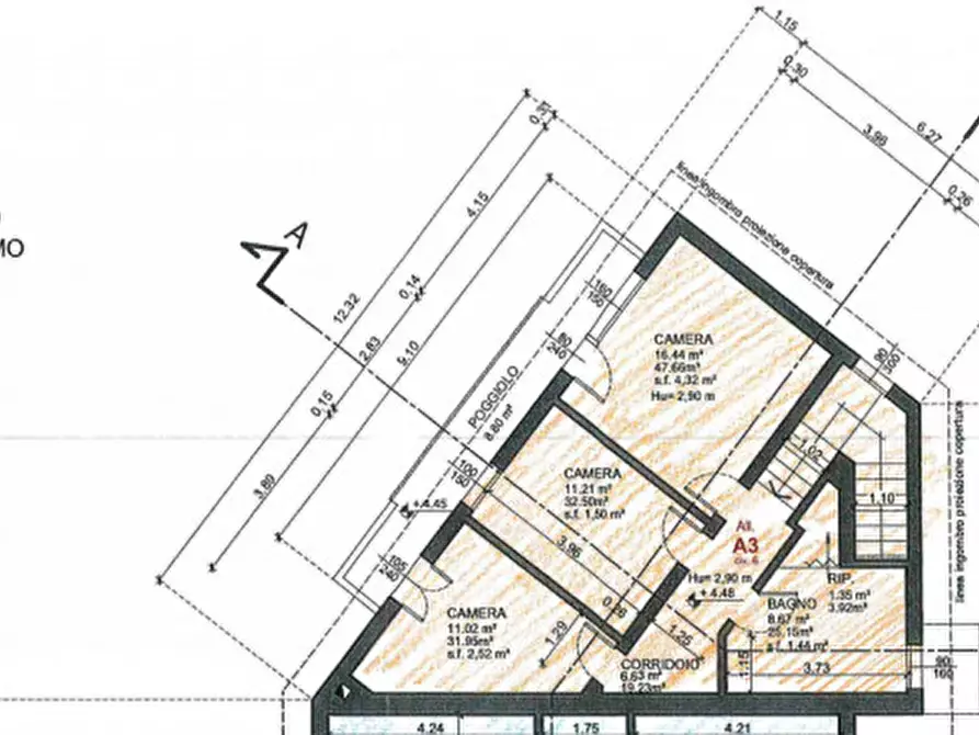 Immagine 25 di Appartamento in vendita  in Via Giacomo Ciamician a Padova