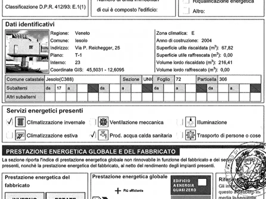 Immagine 38 di Villetta a schiera in vendita  in Via Peter Reichegger 25 a Jesolo