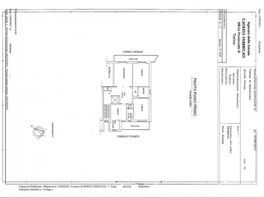 Immagine 43 di Appartamento in vendita  in Strada Torino, 71 a Moncalieri