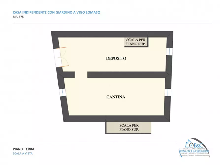 Immagine 13 di Casa indipendente in vendita  in frazione Vigo Lomaso a Comano Terme