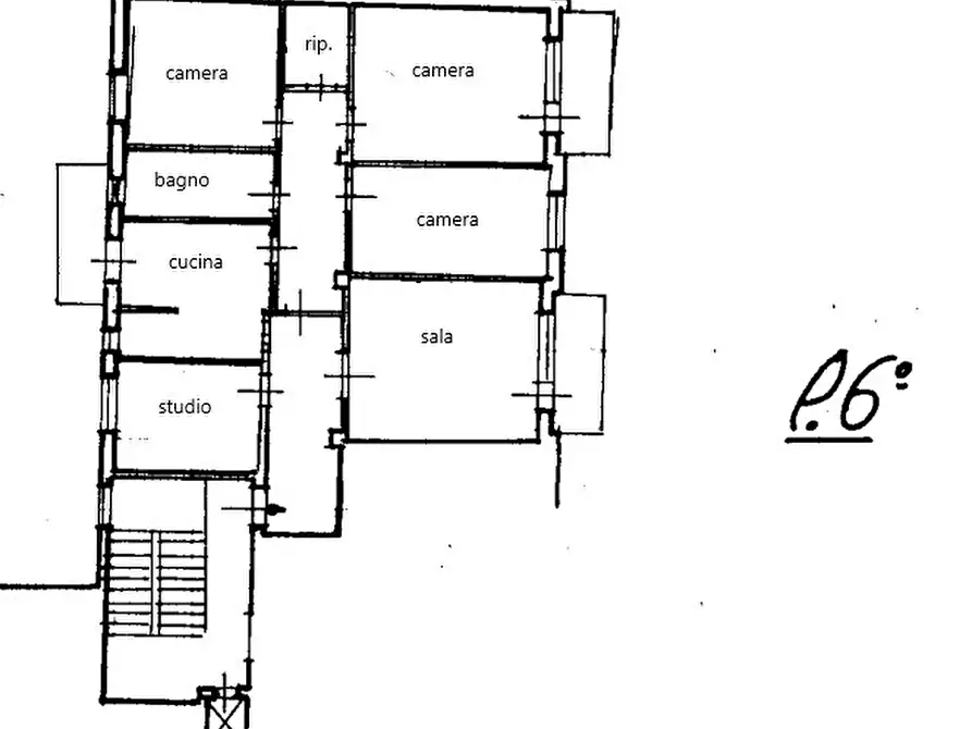 Immagine 38 di Appartamento in affitto  in VIA QUARTO DEI MILLE  25 a Pescara