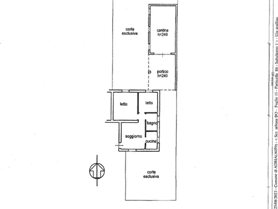 Immagine 23 di Appartamento in vendita  in Adria, Strada Chieppara a Adria