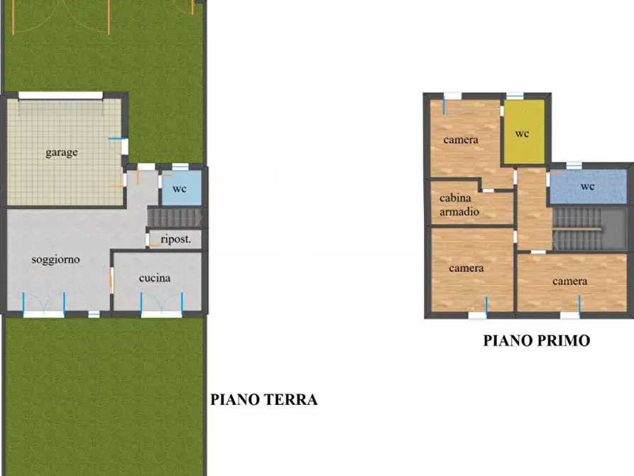 Immagine 2 di Casa bifamiliare in vendita  in Via Montalcini a Lonigo