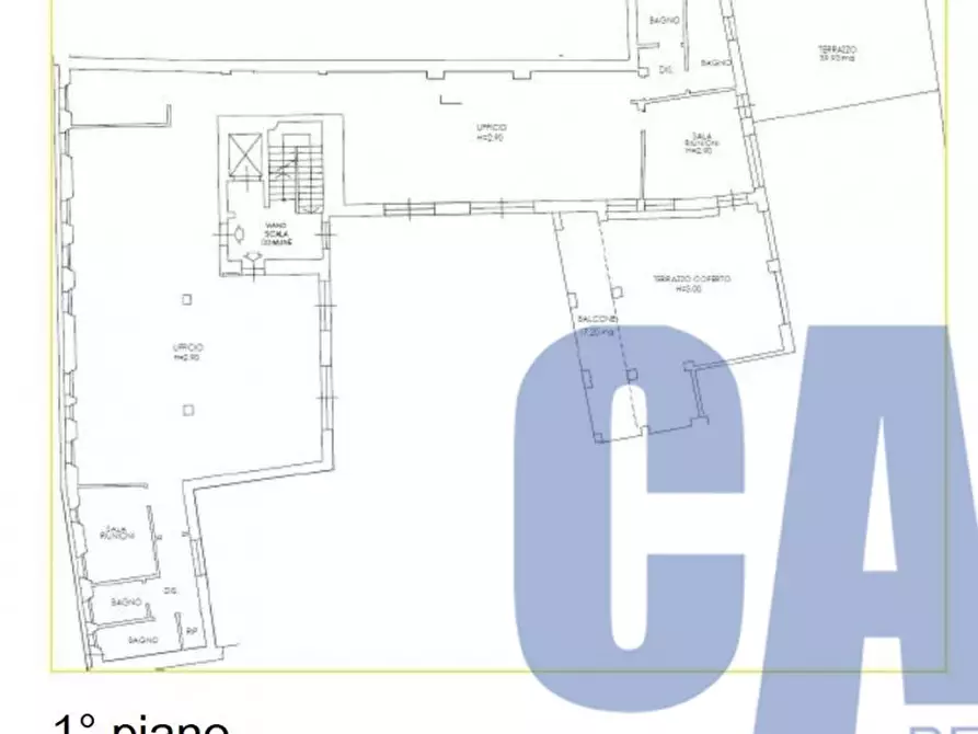 Immagine 6 di Ufficio in affitto  in PIAZZA BORROMEO a Milano