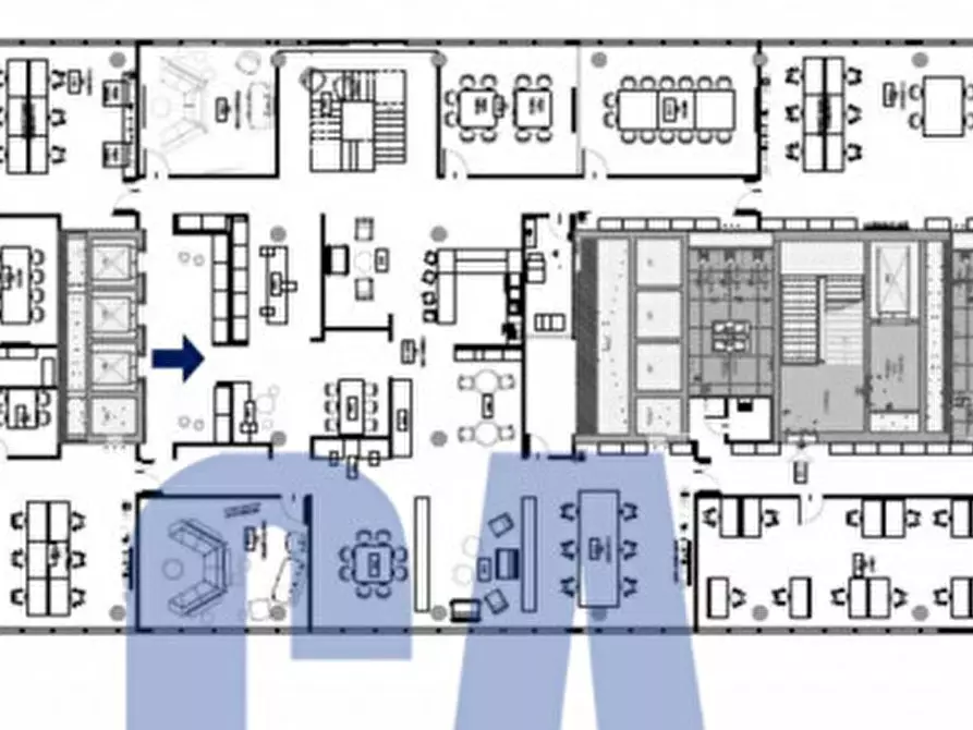 Immagine 13 di Ufficio in affitto  in VIALE ORTLES a Milano