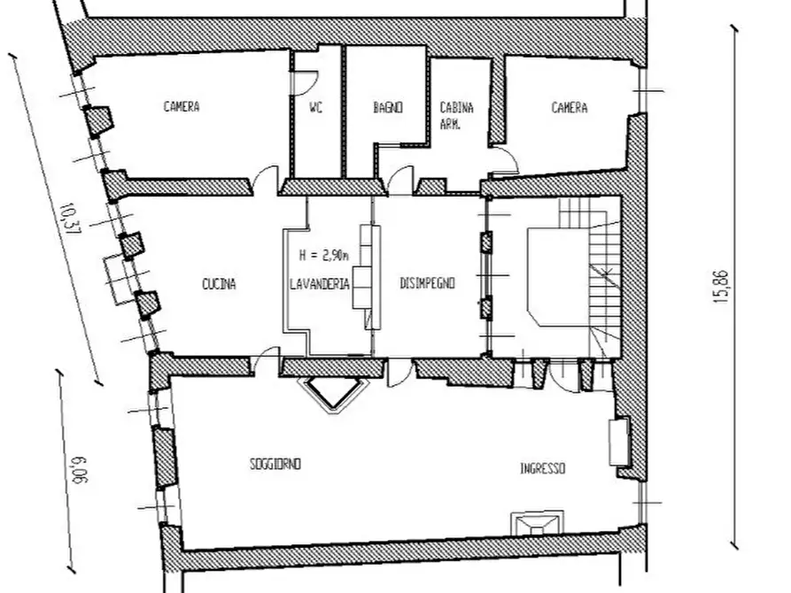 Immagine 24 di Appartamento in vendita  in Via Camillo Benso Cavour a Trento