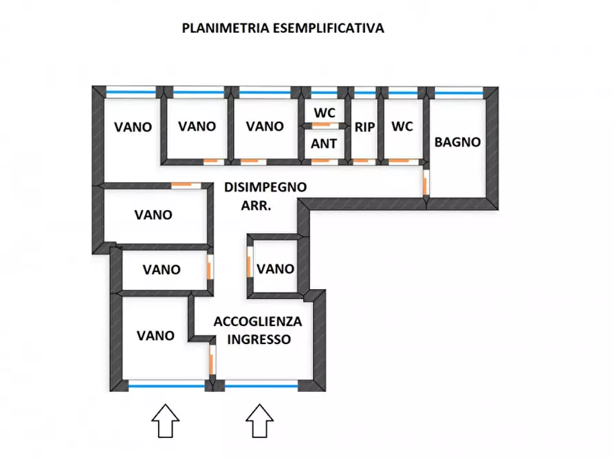 Immagine 21 di Negozio in vendita  in via Camillo Procaccini a Bologna