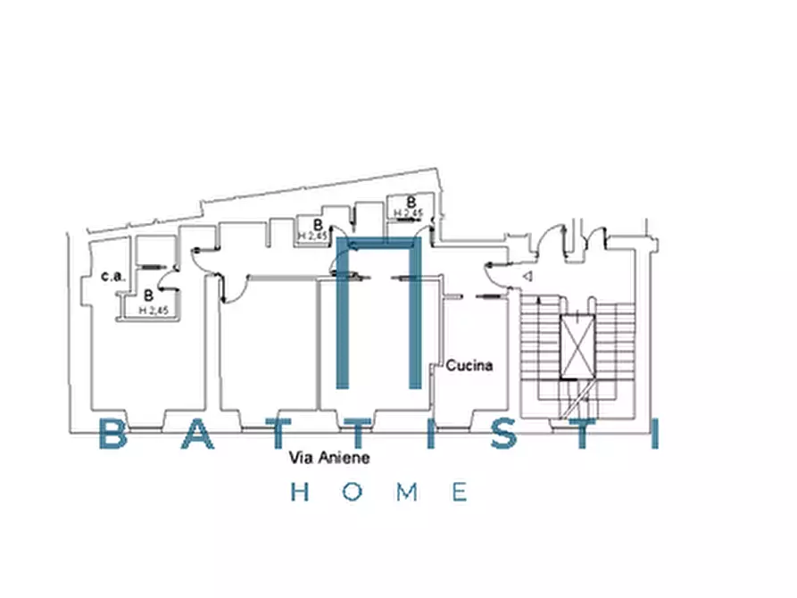 Immagine 20 di Appartamento in affitto  in Via Aniene a Roma