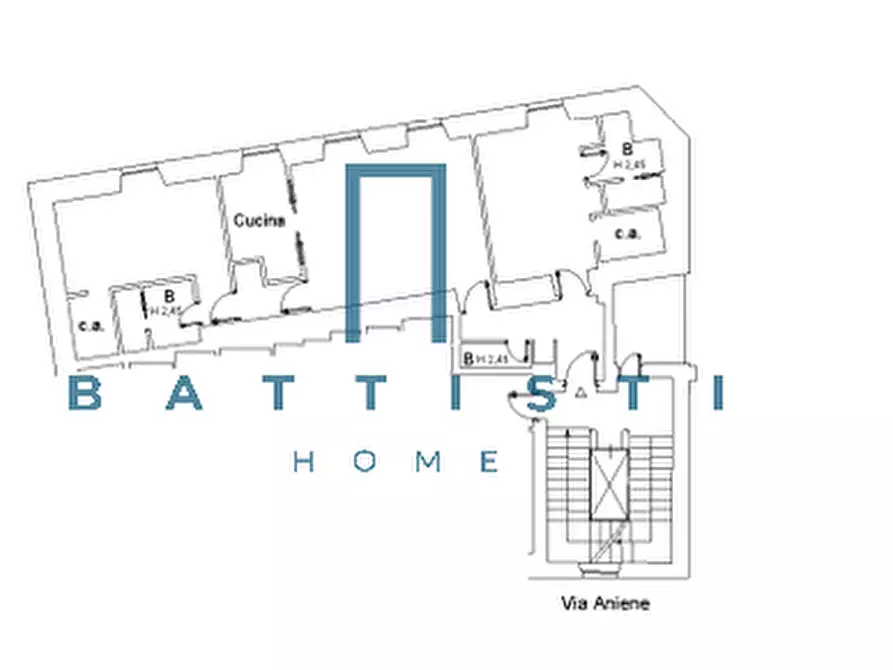 Immagine 20 di Appartamento in affitto  in Via Aniene a Roma