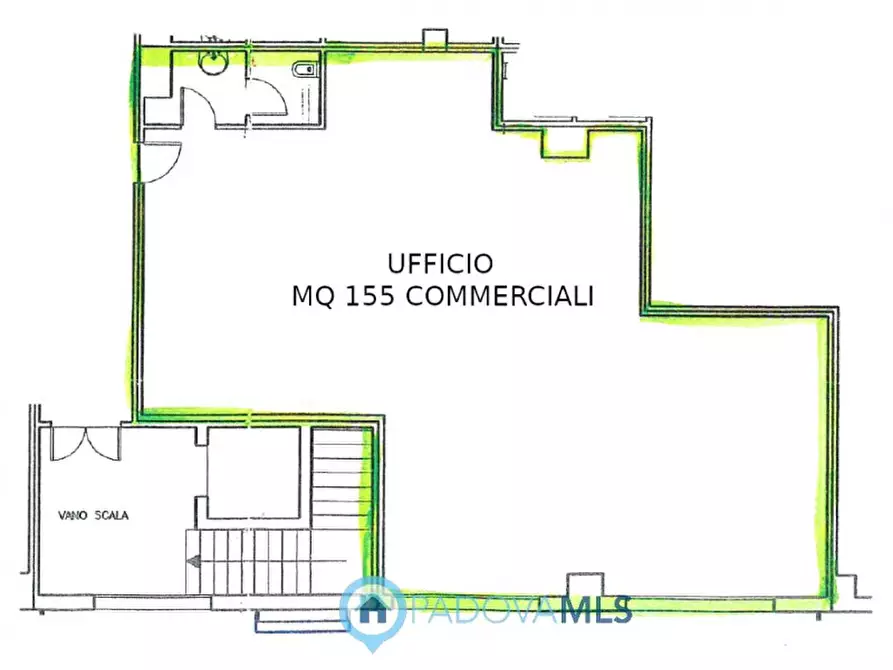 Immagine 5 di Ufficio in vendita  in Via Venezia 85 a Vigonza