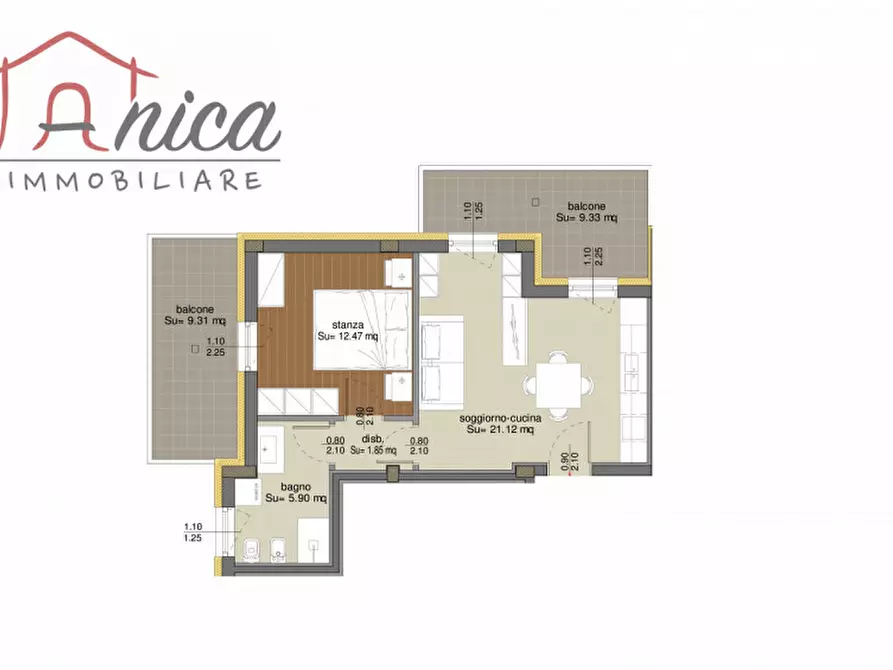 Immagine 14 di Appartamento in vendita  in Via Antonio Gramsci a Trento