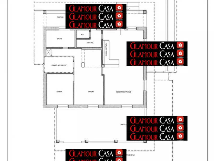 Immagine 2 di Casa bifamiliare in vendita  in Via Lunano a Roma