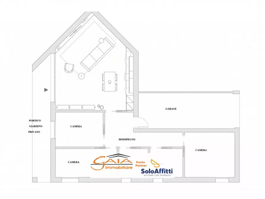 Immagine 5 di Appartamento in vendita  a Camponogara