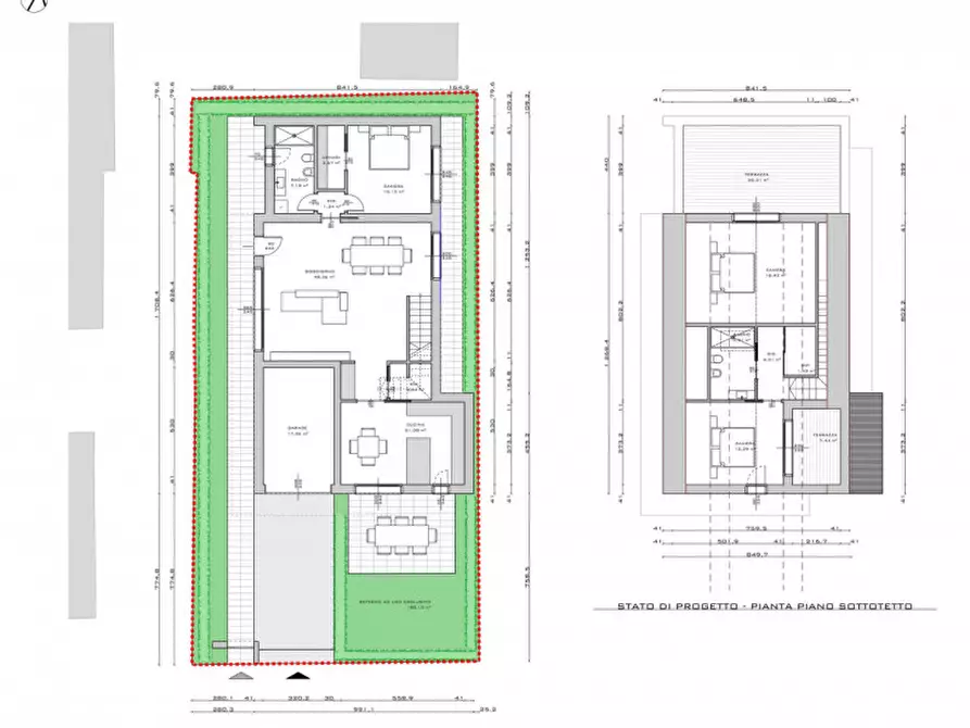 Immagine 2 di Villa in vendita  in Via Facciolati a Padova