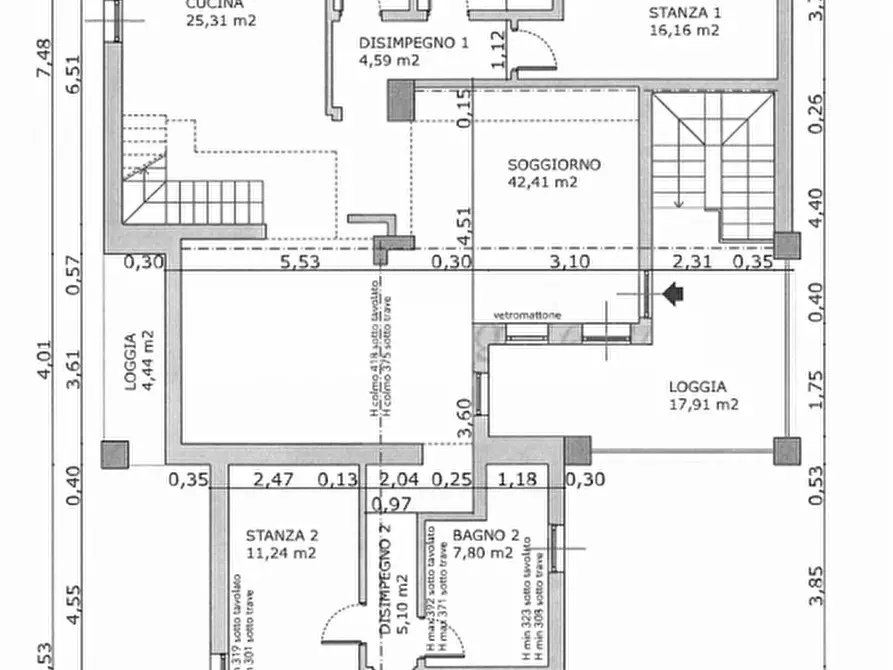 Immagine 28 di Casa bifamiliare in vendita  in Via Caffo a Bressanvido
