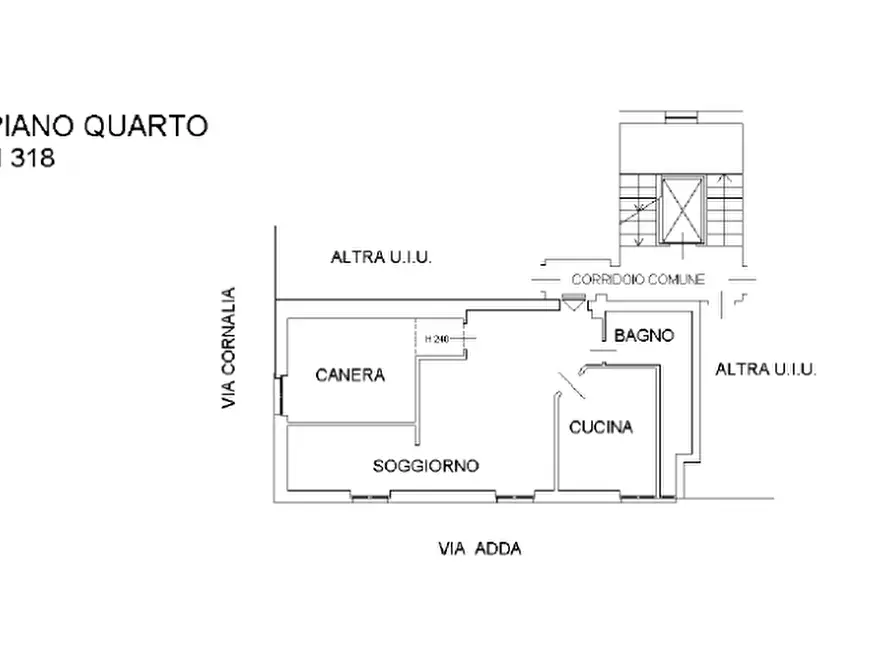 Immagine 23 di Appartamento in vendita  in Via Adda 10 a Milano