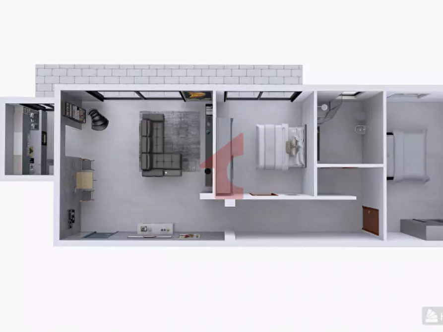 Immagine 3 di Appartamento in vendita  in Via Seletti a Fontanellato