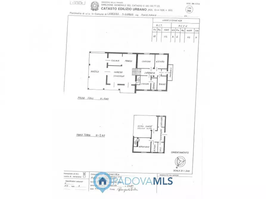 Immagine 43 di Villa in vendita  in Via Pontemanco a Due Carrare