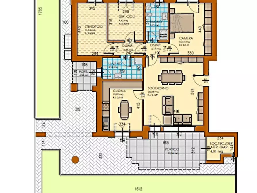 Immagine 4 di Appartamento in vendita  in Via Budellungo a Parma