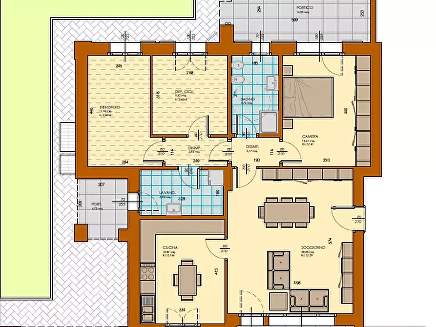 Immagine 5 di Appartamento in vendita  in Via Budellungo a Parma