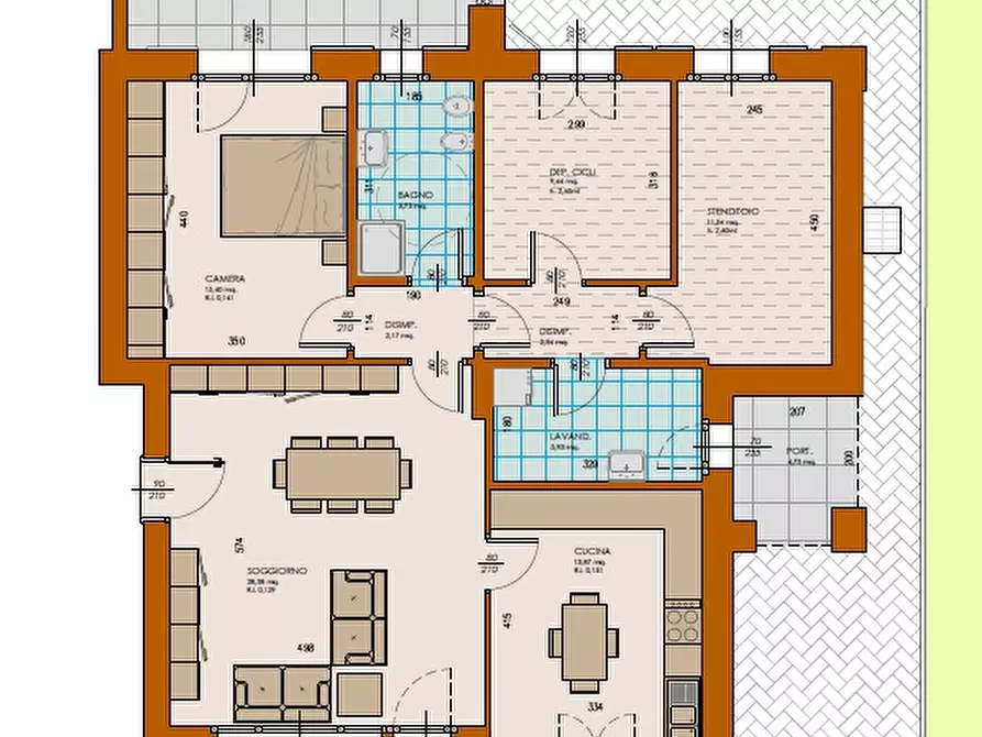 Immagine 8 di Appartamento in vendita  in Via Budellungo a Parma