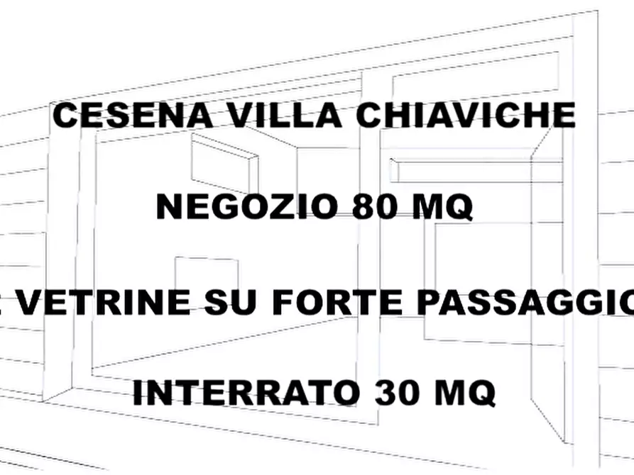 Immagine 1 di Negozio in affitto  a Cesena