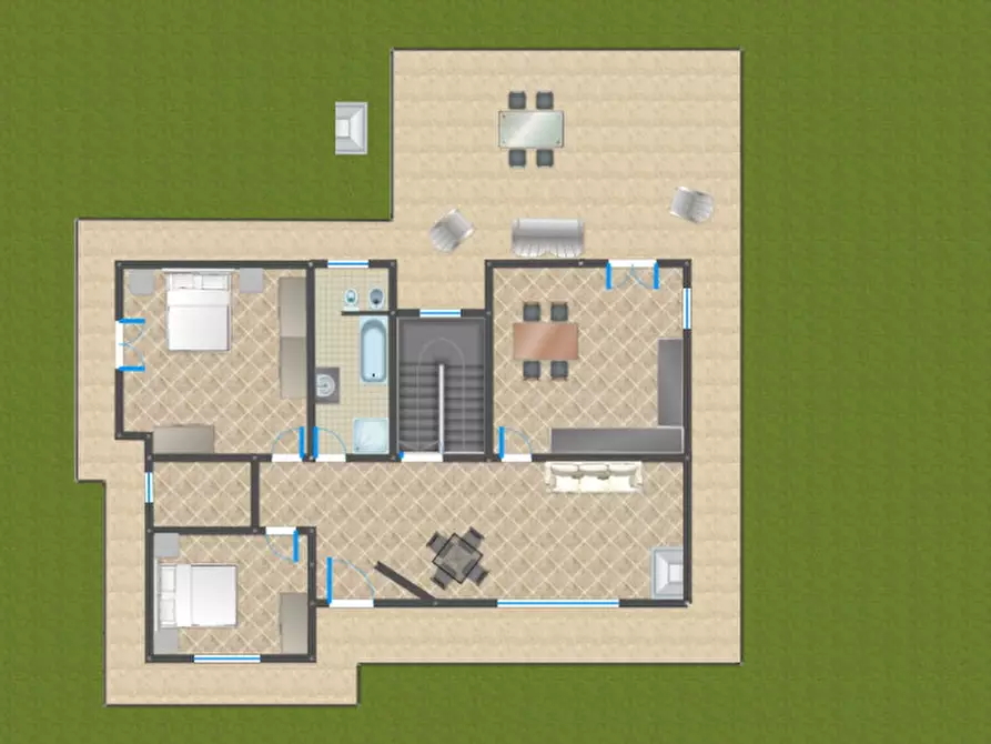 Immagine 39 di Casa indipendente in vendita  in strada consortile a Marrubiu