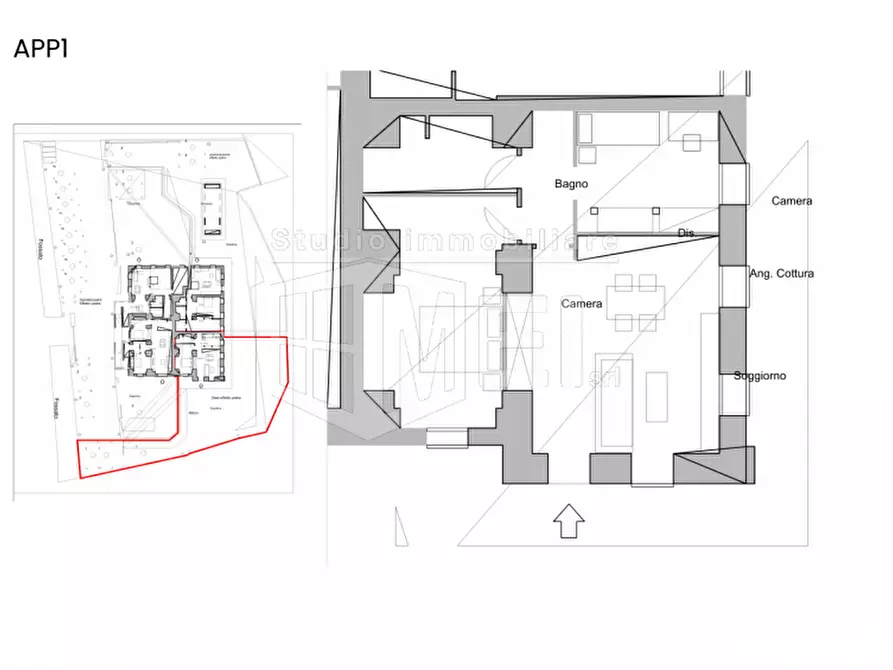 Immagine 19 di Appartamento in vendita  in via fonte della puzzolente a Livorno