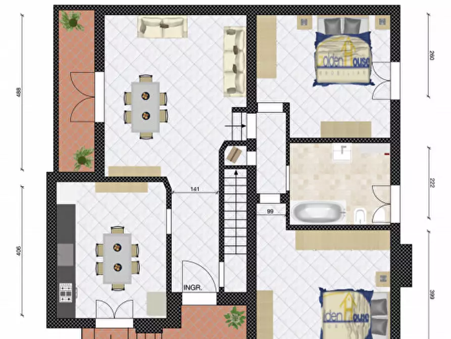 Immagine 39 di Villa in vendita  in Via Nazionale 95/1 a Argenta