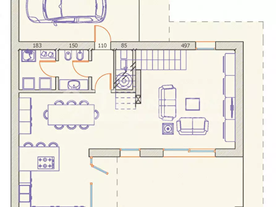 Immagine 9 di Villa in vendita  a Campodarsego